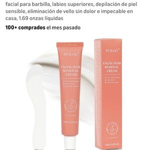 Puilog Facial Hair Removal Cream/ Crema Depiladora
